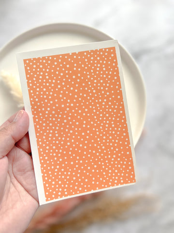 1 Sheet, Approx 13x90cm, Polka Print Water Decal Image Transfer for Polymer Clay / Ceramics